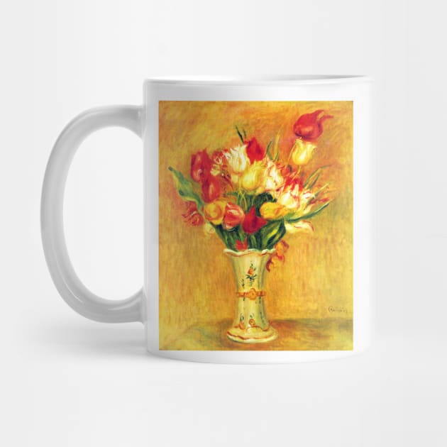 Tulips by Pierre Renoir by MasterpieceCafe